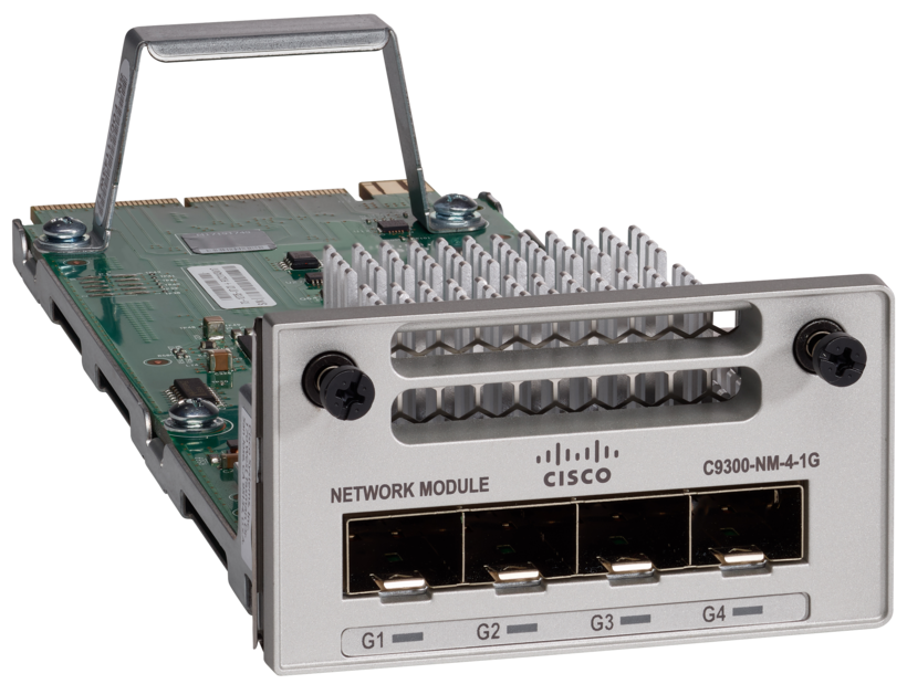 Cisco C9300 Modular Uplink Modul: 4x SFP (1G) Cisco C9300 Modular Uplink Modul: 4x SFP (1G)