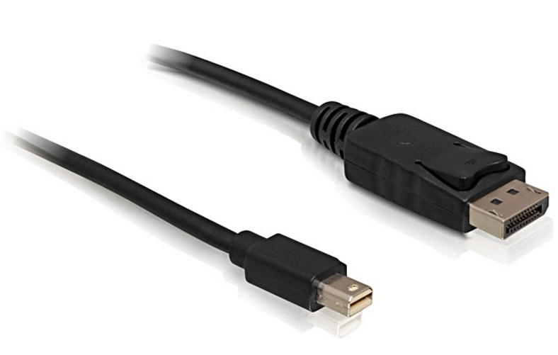 Kabel Mini DisplayPort 1.2 > Displayport 4K m/m 2m schwarz