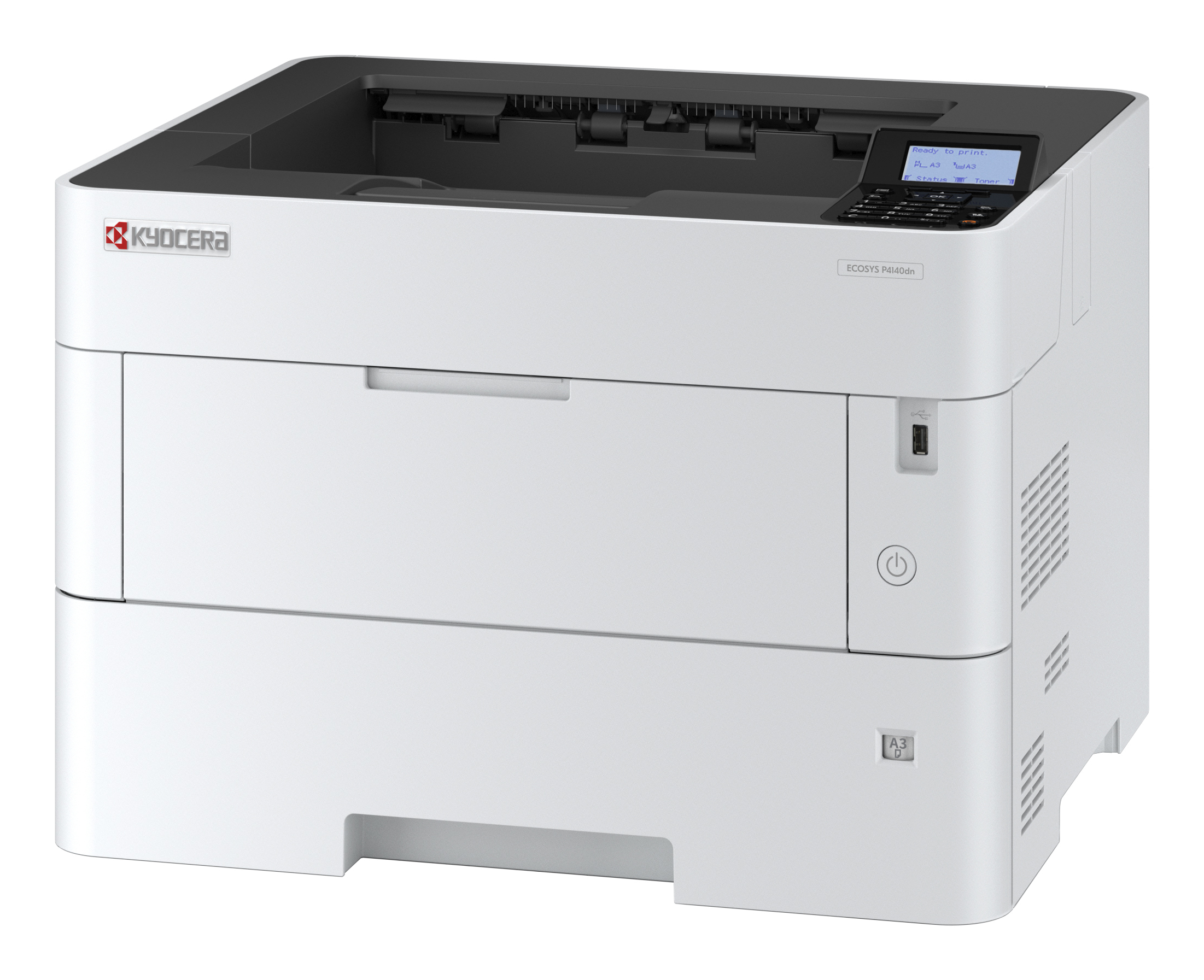 Kyocera ECOSYS P4140dn A3 s/w 40S/min | MHS- und ECORO-ready Kyocera ECOSYS P4140dn A3 s/w 40S/min | MHS- und ECORO-ready