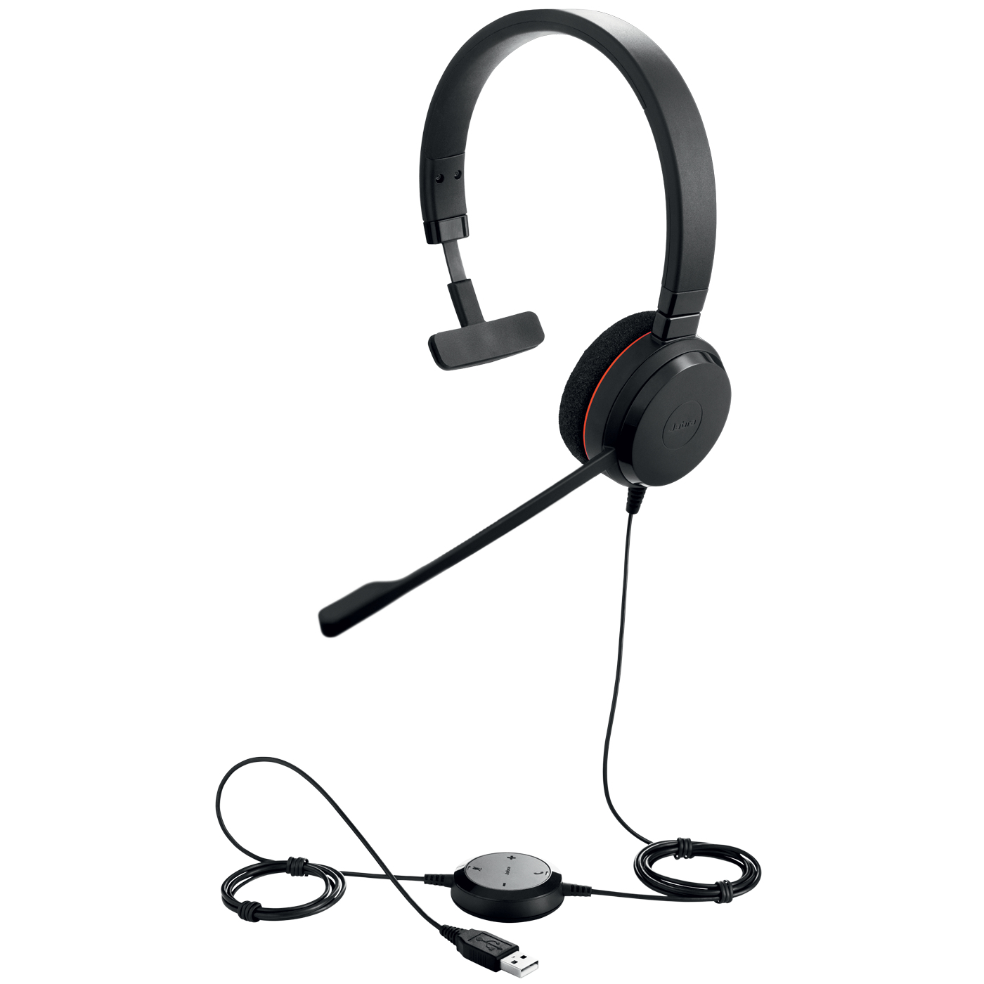 Jabra Evolve 20 USB-A MS  (Mono), schnurgebunden