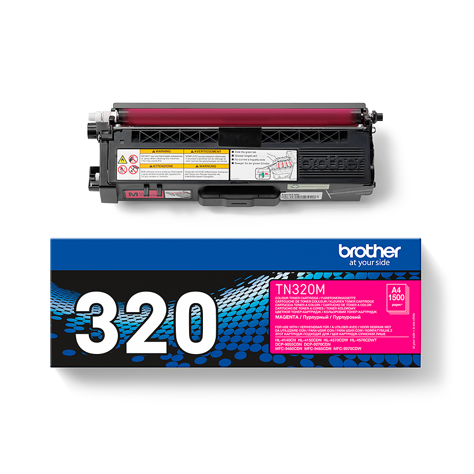 Brother Toner TN320M 1500 Seiten magenta Brother Toner TN320M 1500 Seiten magenta