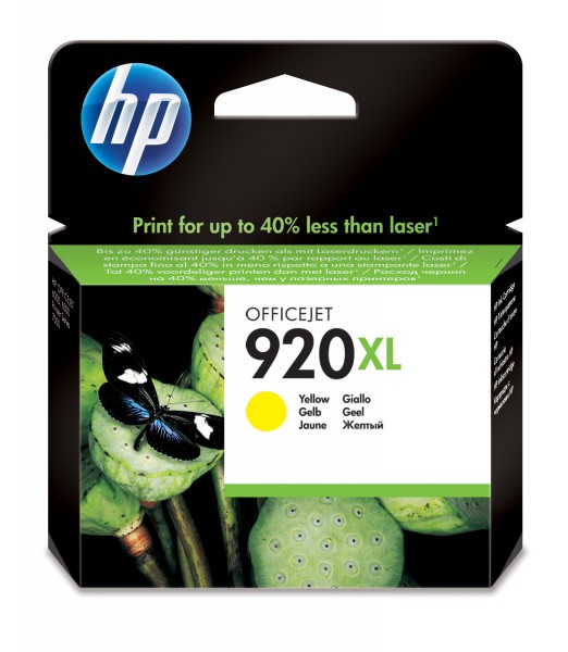 HP Farbpatrone Nr.920XL gelb 700Seiten HP Farbpatrone Nr.920XL gelb 700Seiten