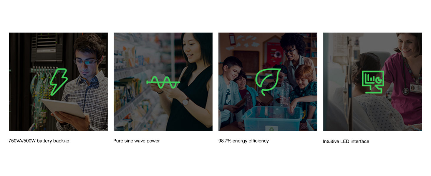 APC Smart-UPS 750VA LCD USB + RS232 Tower