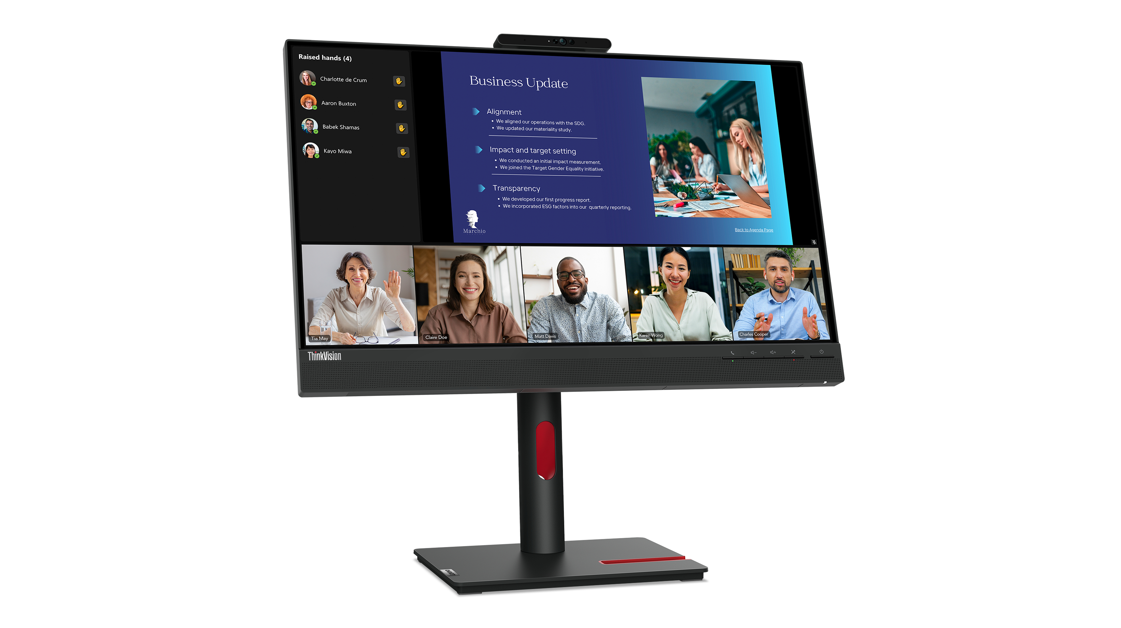 Lenovo ThinkVision T24v-30 60,5cm (23,8") schwarz | KPS-ready und ECORO-ready Lenovo ThinkVision T24v-30 60,5cm (23,8") schwarz | KPS-ready und ECORO-ready