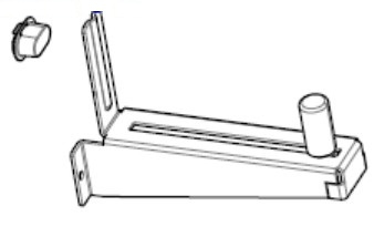 Zebra 1 Zoll Kern-Adapter für ZT41x