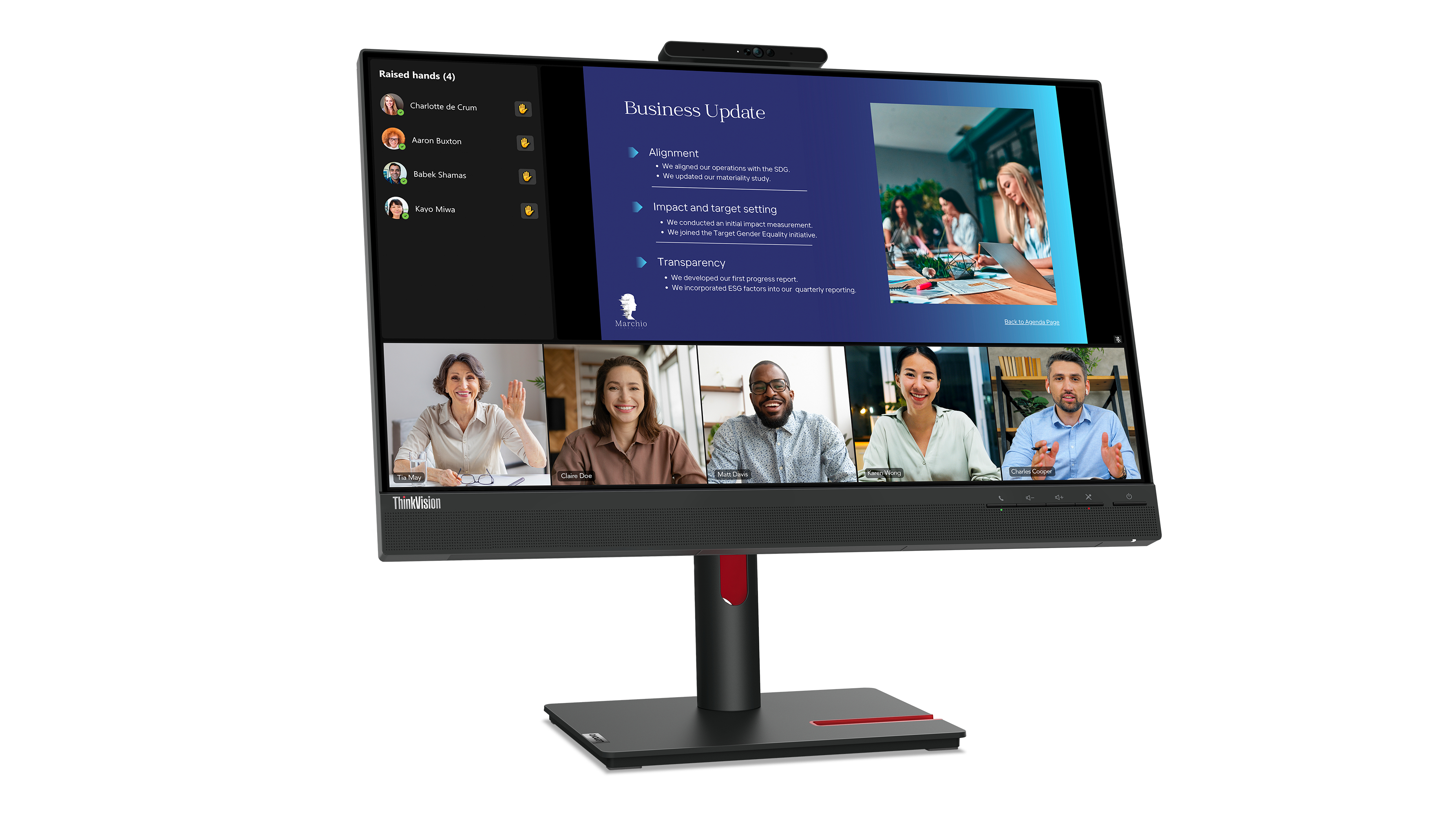 Lenovo ThinkVision T24v-30 60,5cm (23,8") schwarz | KPS-ready und ECORO-ready Lenovo ThinkVision T24v-30 60,5cm (23,8") schwarz | KPS-ready und ECORO-ready