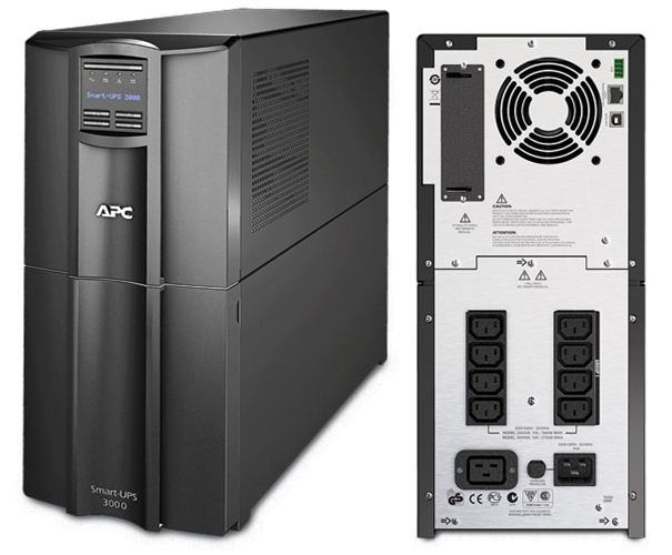 APC Smart-UPS 3000VA LCD USB + RS232 Tower APC Smart-UPS 3000VA LCD USB + RS232 Tower
