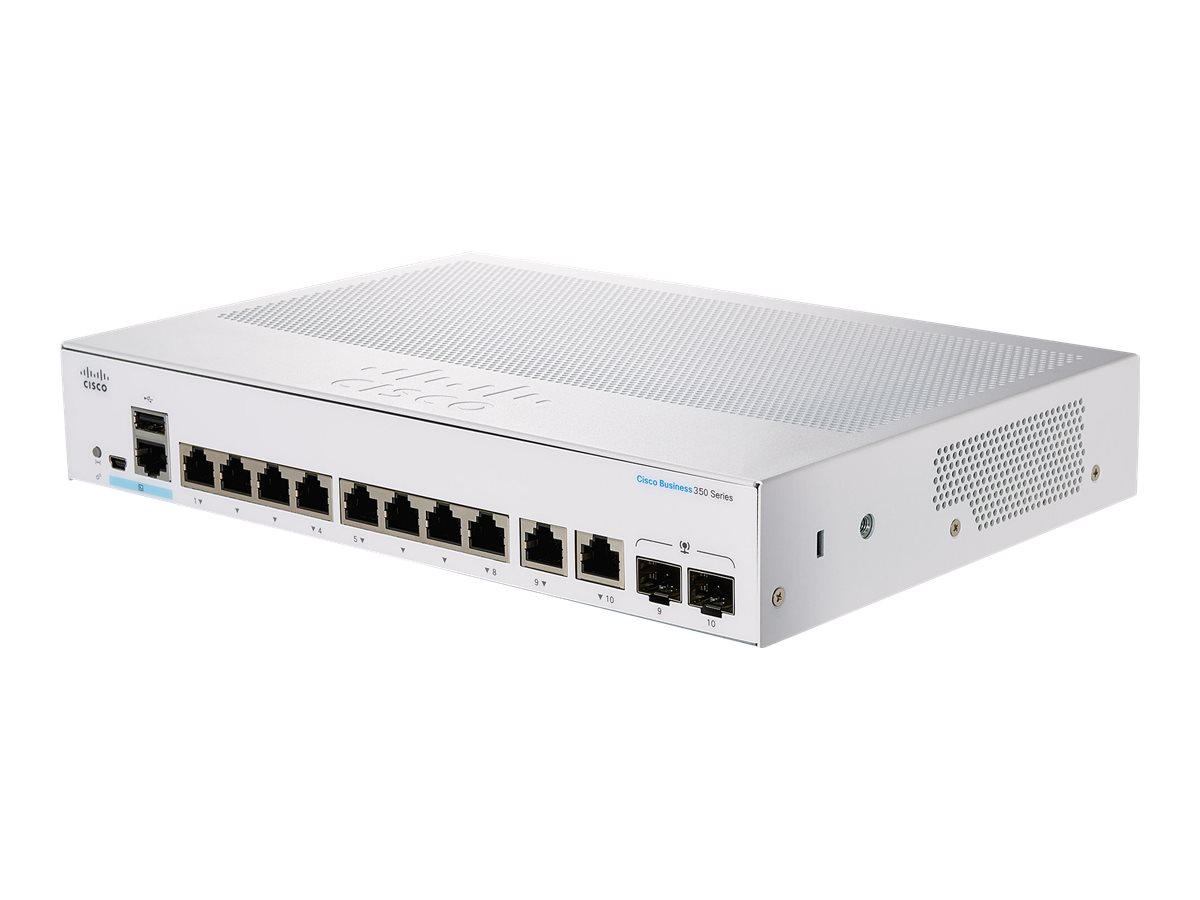 CBS350-8T-E-2G: 8x 1G, 2x SFP