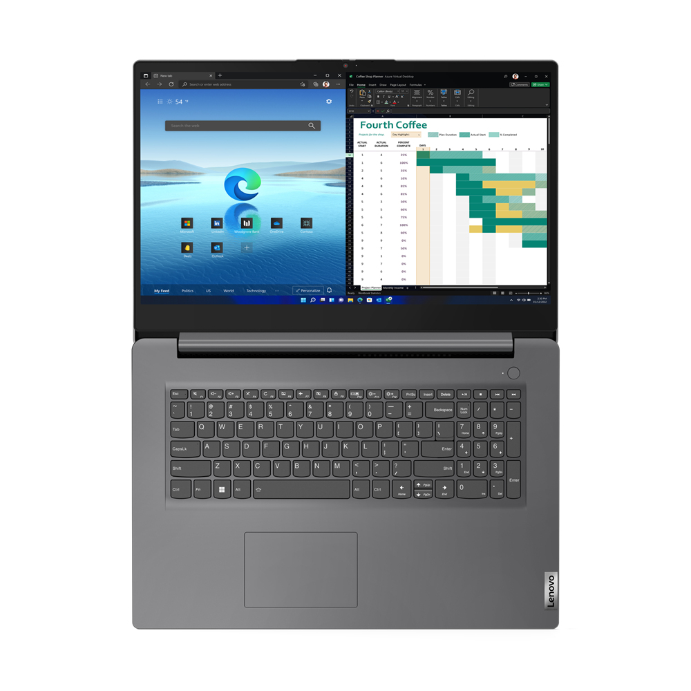 Lenovo V17 G4 Intel Core i7-13620H, (6P +8E) / 12T | ECORO-ready