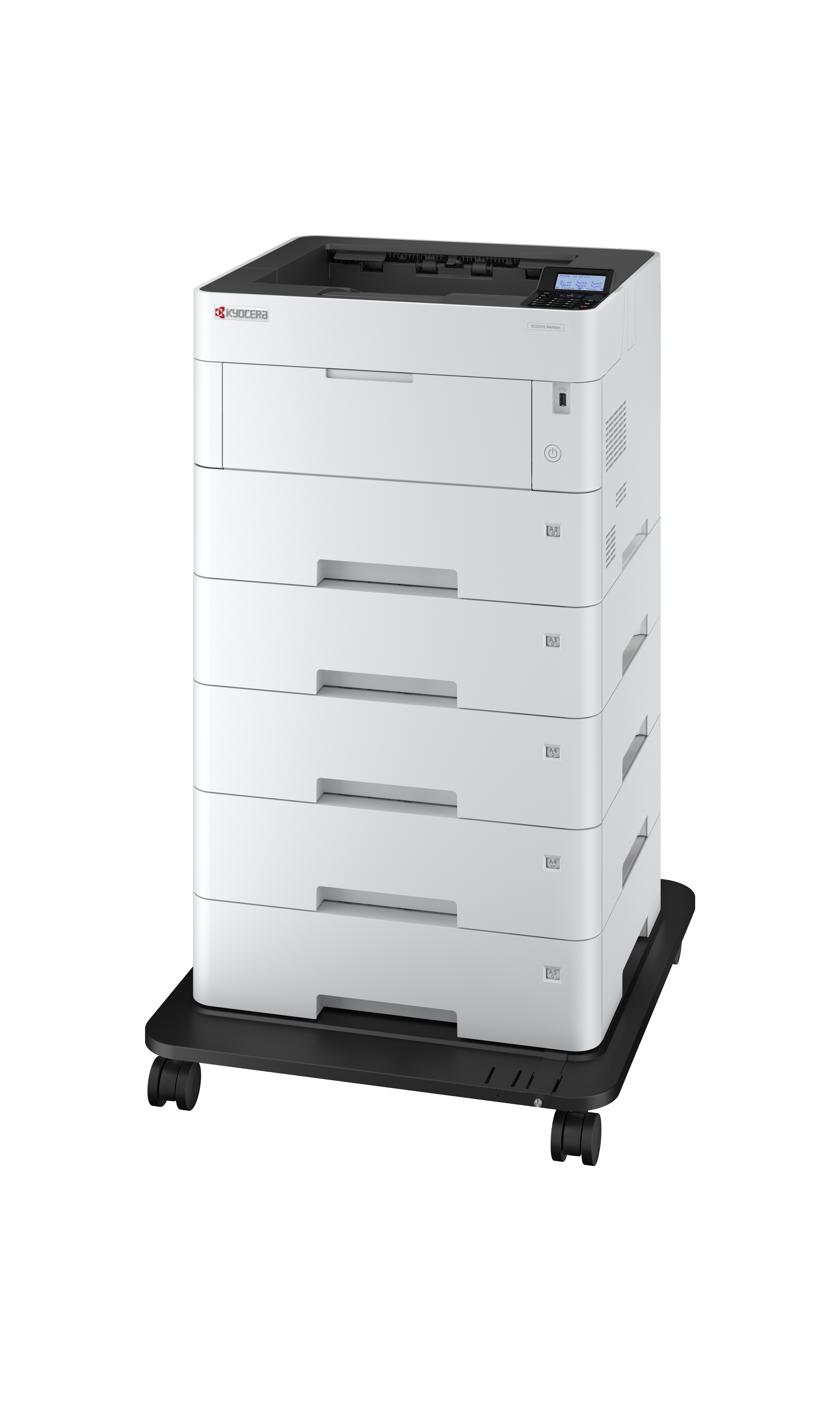 Kyocera ECOSYS P4140dn A3 s/w 40S/min | MHS- und ECORO-ready Kyocera ECOSYS P4140dn A3 s/w 40S/min | MHS- und ECORO-ready