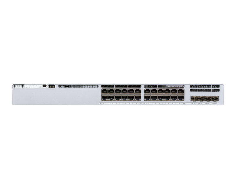 Cisco C9300L-24P-4X-A: 24x 1G (PoE+), 4x SFP+,715W, NW Network Advantage License