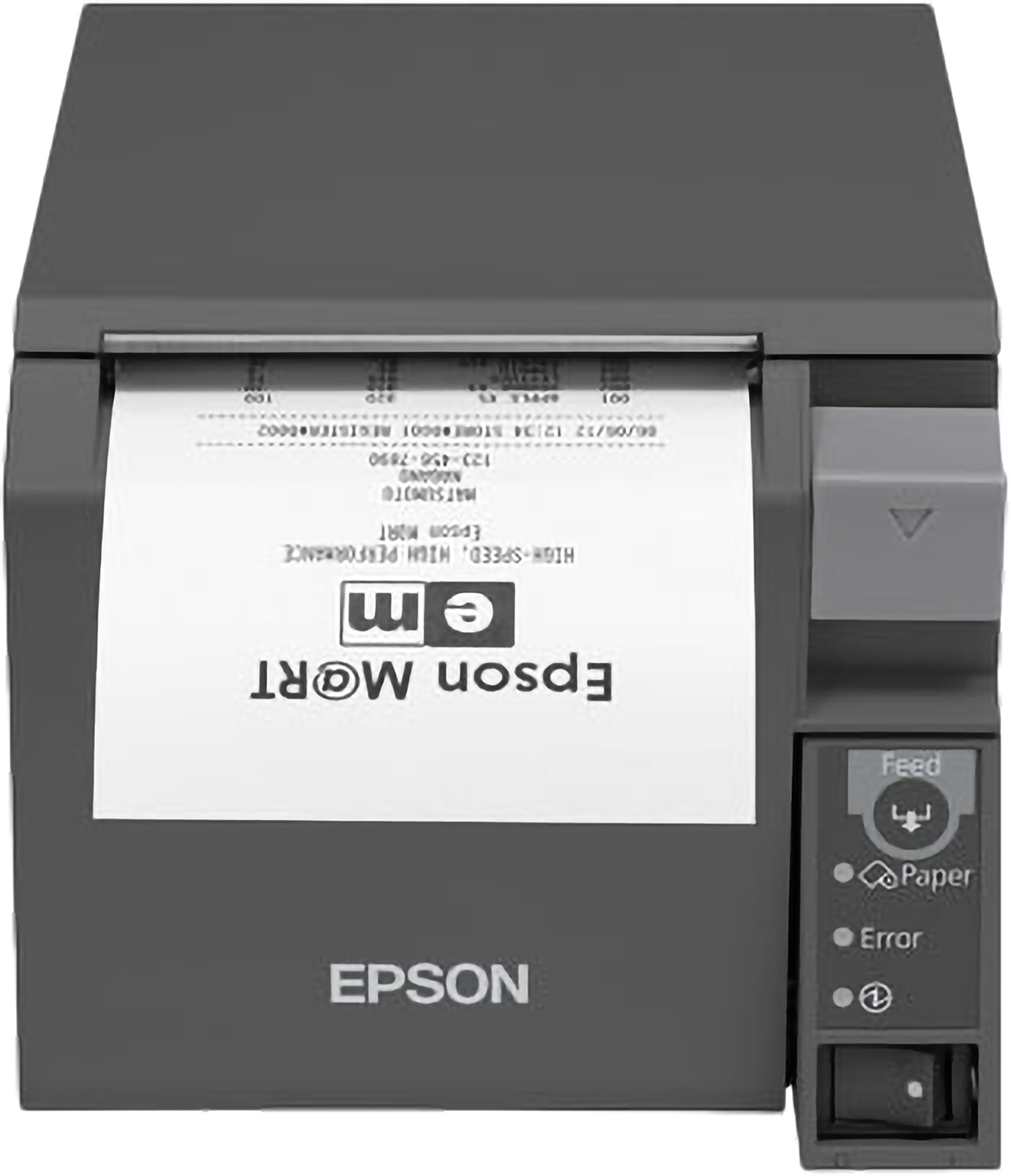 TM-T70II Thermo-Bon-Drucker USB dunkelgrau