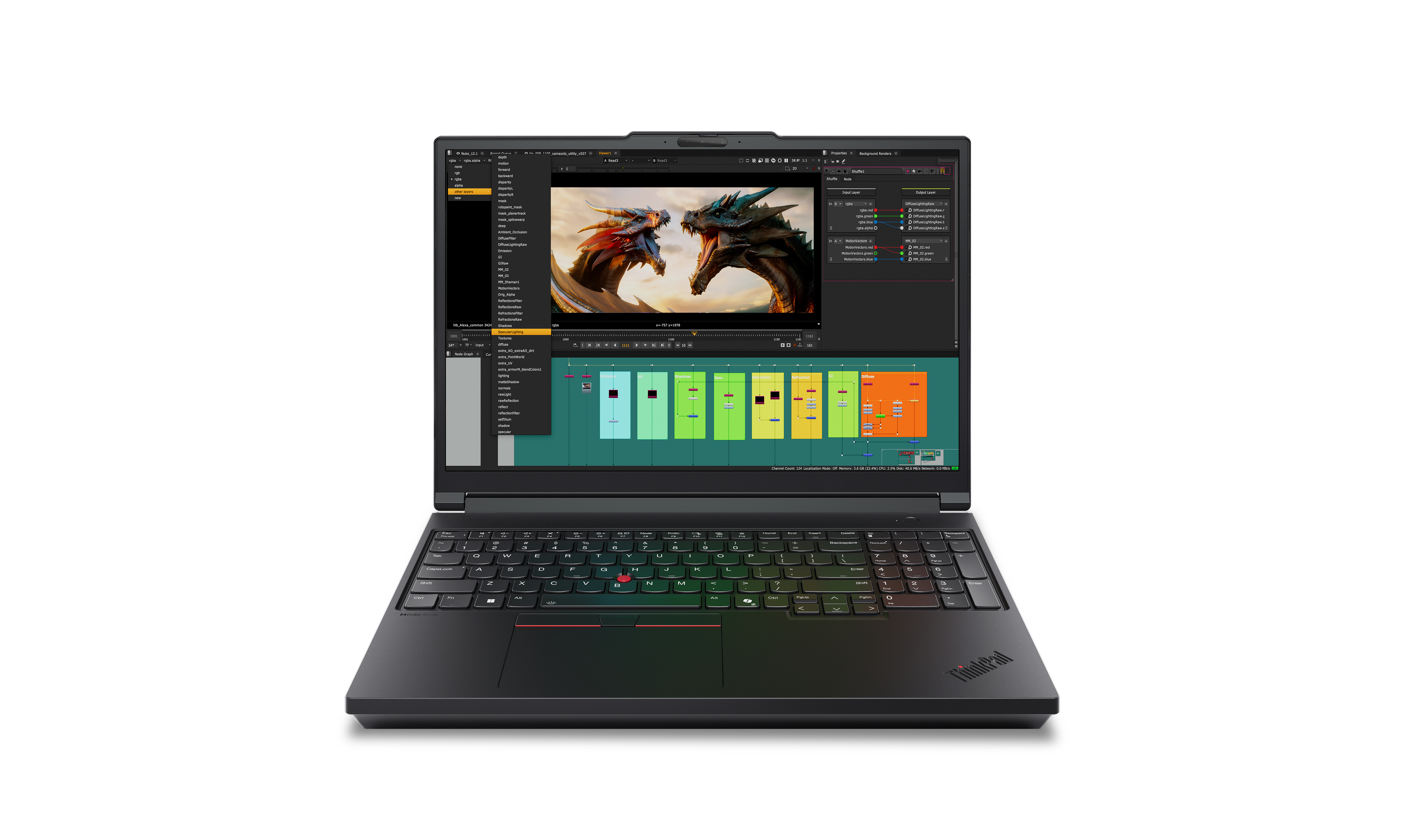 ThinkPad P16 Gen3 Intel Core Ultra 7-255Hx , (8+12C), 20T 