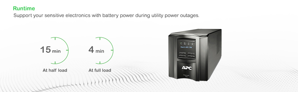 APC Smart-UPS 750VA LCD USB + RS232 Tower