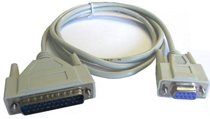 Serielles Kabel TMH5000/TMU950/TMT88/TMJ7000 1,5m schwarz