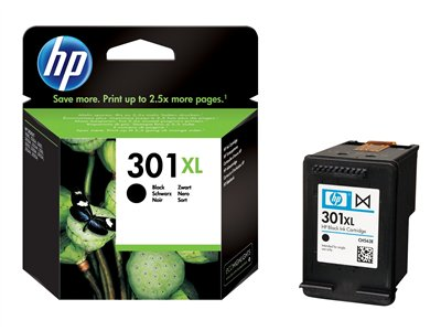 HP Tintenpatrone Nr.301XL schwarz 480Seiten HP Tintenpatrone Nr.301XL schwarz 480Seiten