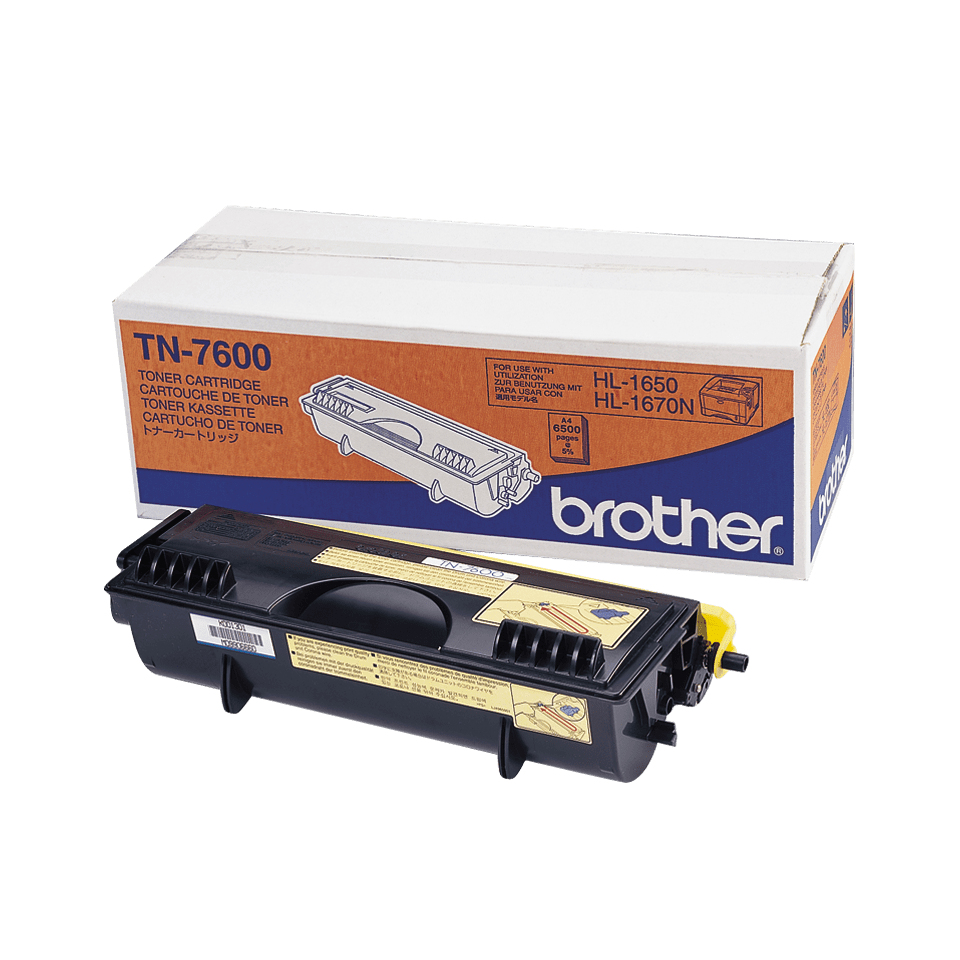 Brother Toner TN7600 6500 Seiten schwarz