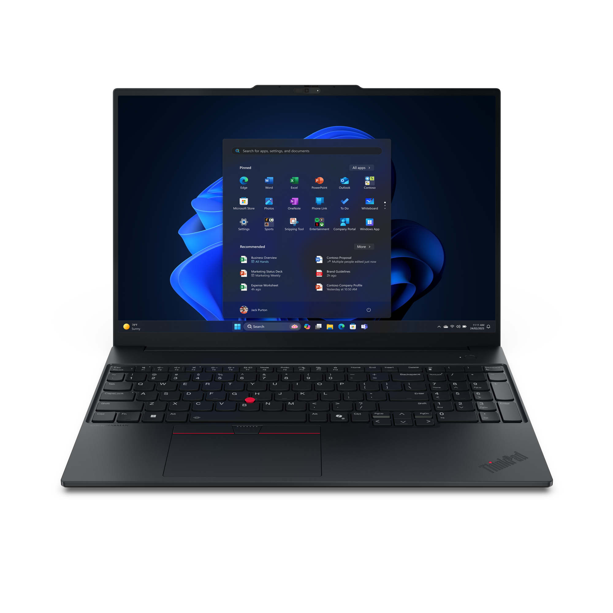 ThinkPad E16 G3 AMD Ryzen 7 250 / 8C / 16T| ECORO-ready