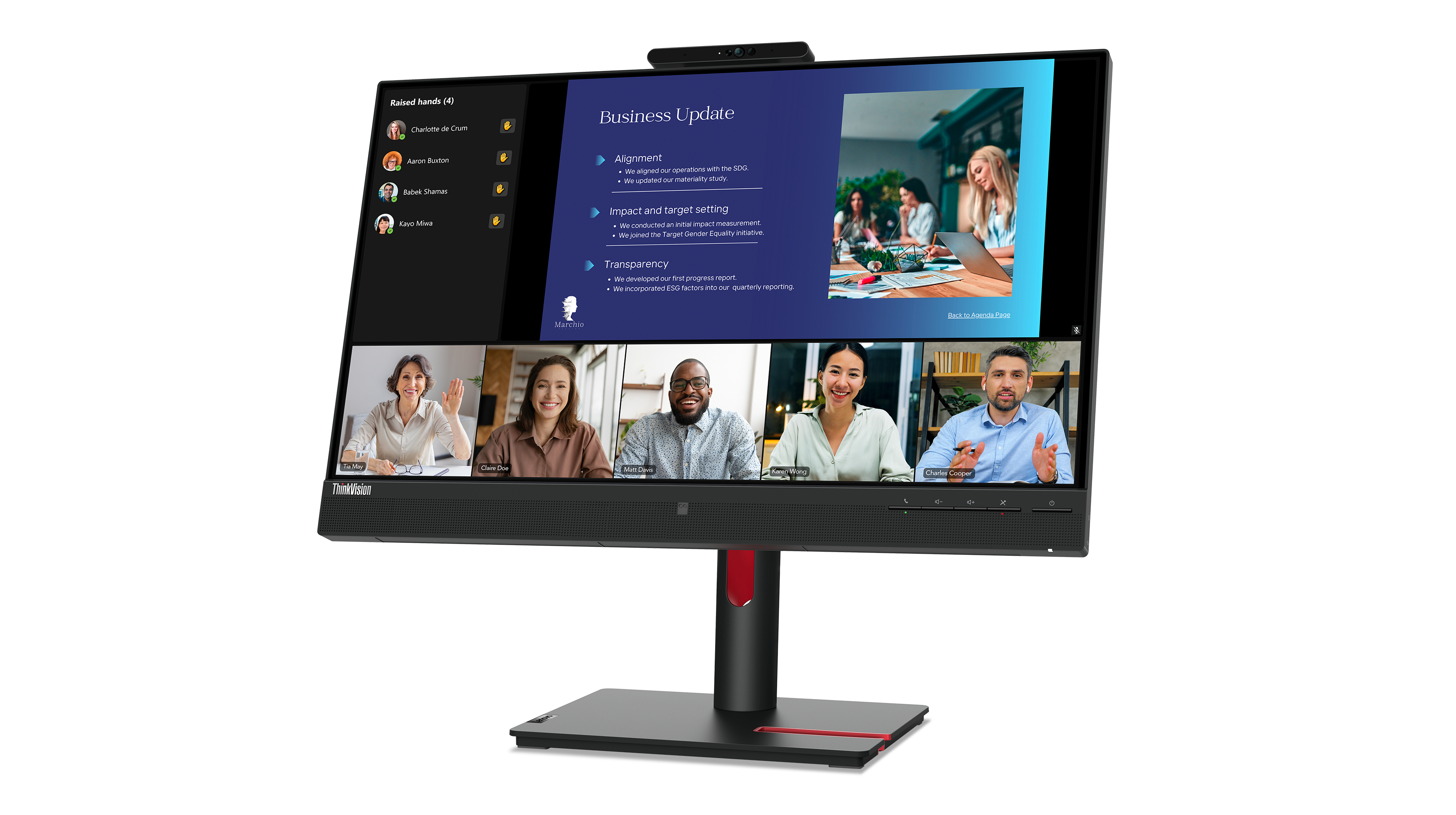 Lenovo ThinkVision T24v-30 60,5cm (23,8") schwarz | KPS-ready und ECORO-ready Lenovo ThinkVision T24v-30 60,5cm (23,8") schwarz | KPS-ready und ECORO-ready