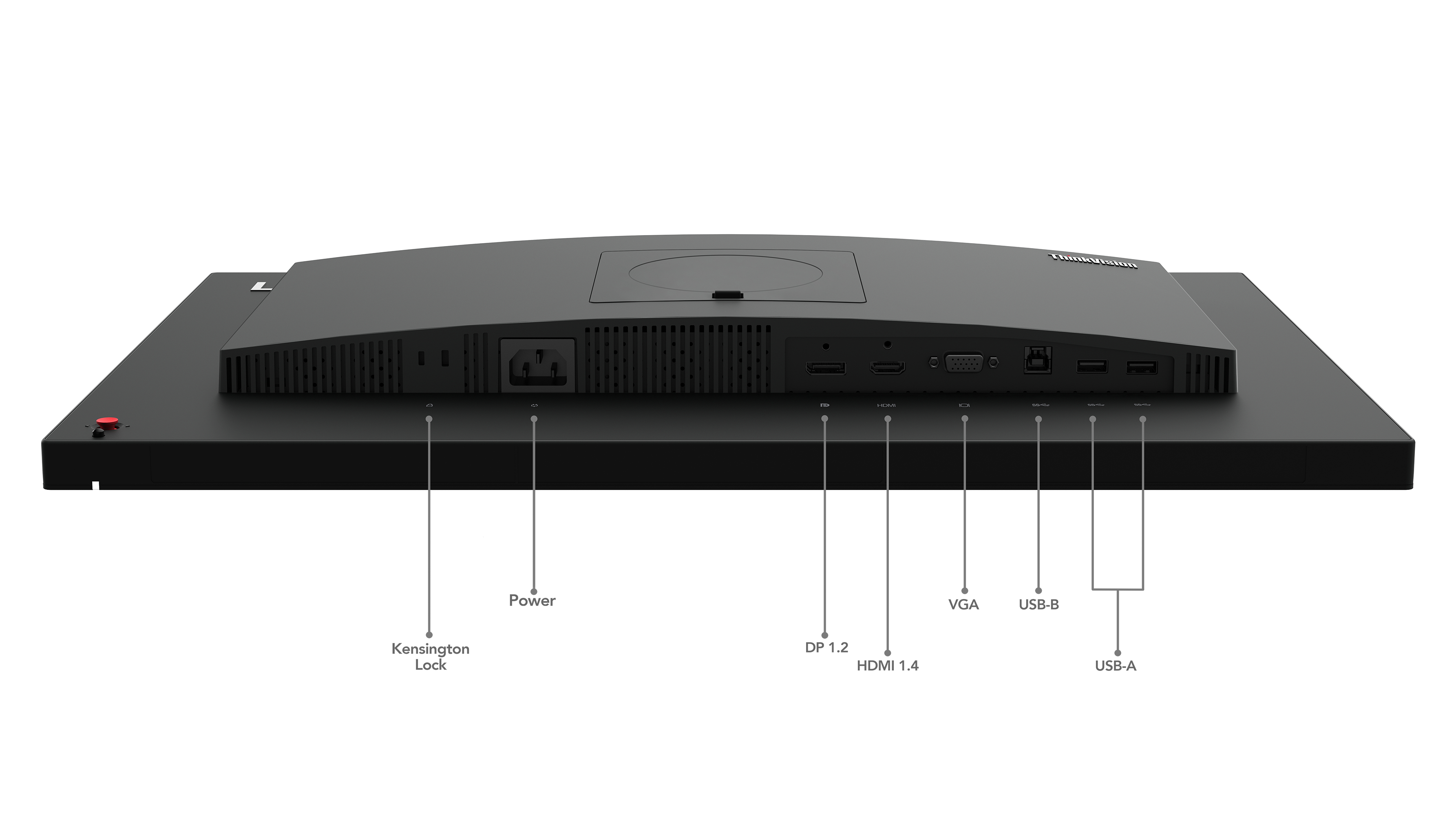 Lenovo ThinkVision T24v-30 60,5cm (23,8") schwarz | KPS-ready und ECORO-ready Lenovo ThinkVision T24v-30 60,5cm (23,8") schwarz | KPS-ready und ECORO-ready