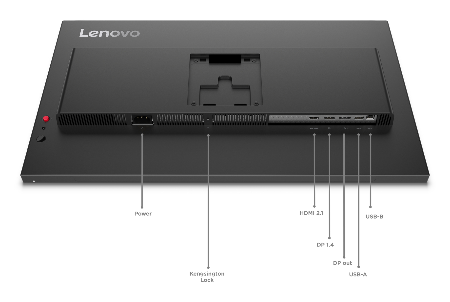Lenovo ThinkVision P27q-40, 60,5cm (27") schwarz, Höhenverstellbar